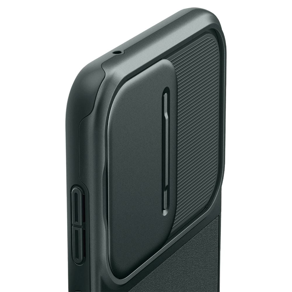 Samsung Galaxy S23 FE Spigen Optik Armor Case - Dark Green