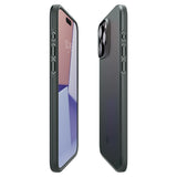 iPhone 15 Pro Max Spigen Thin Fit Case - Abyss Green