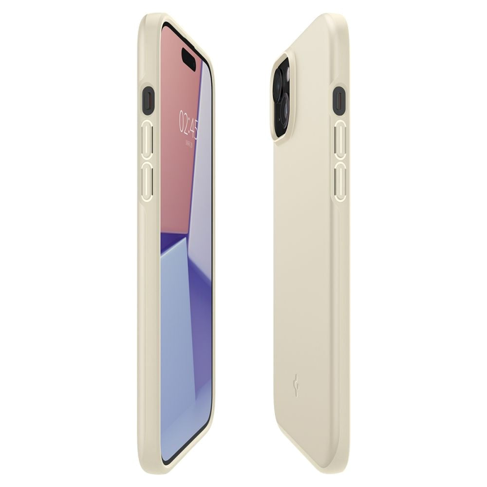 iPhone 15 Spigen Thin Fit Case - Mute Beige