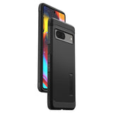 Google Pixel 7 Spigen Tough Armor Case w. Kickstand - Black