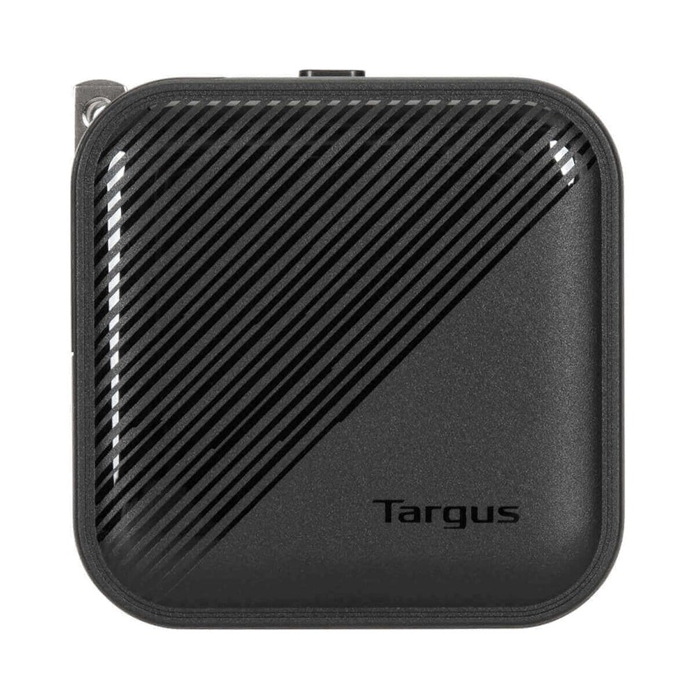 Targus 65W GaN PD Wall Charger with USB-C, USB-A and Travel Adapters - Black