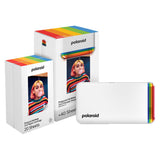 Polaroid Hi-Print Gen. 2 Everything Box with Mobile Photo Printer & 40 pcs. Photo Paper - White