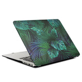 MacBook Air 11 Case - Hard Case Jungle Design - Green / Blue