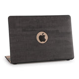 MacBook Air 11 Fashion Case - Slim Style Leatherette Case - Grey Black