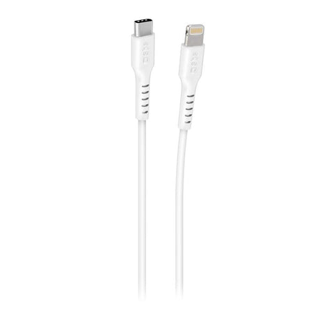 SBS USB-C to Lightning Cable - 3 Meter - MFI - 480 Mbit/s - White