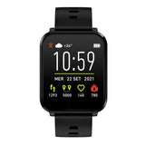 SBS Beat Spirit Smartwatch w. Sleep Tracker & Pedometer - IP68 - Black