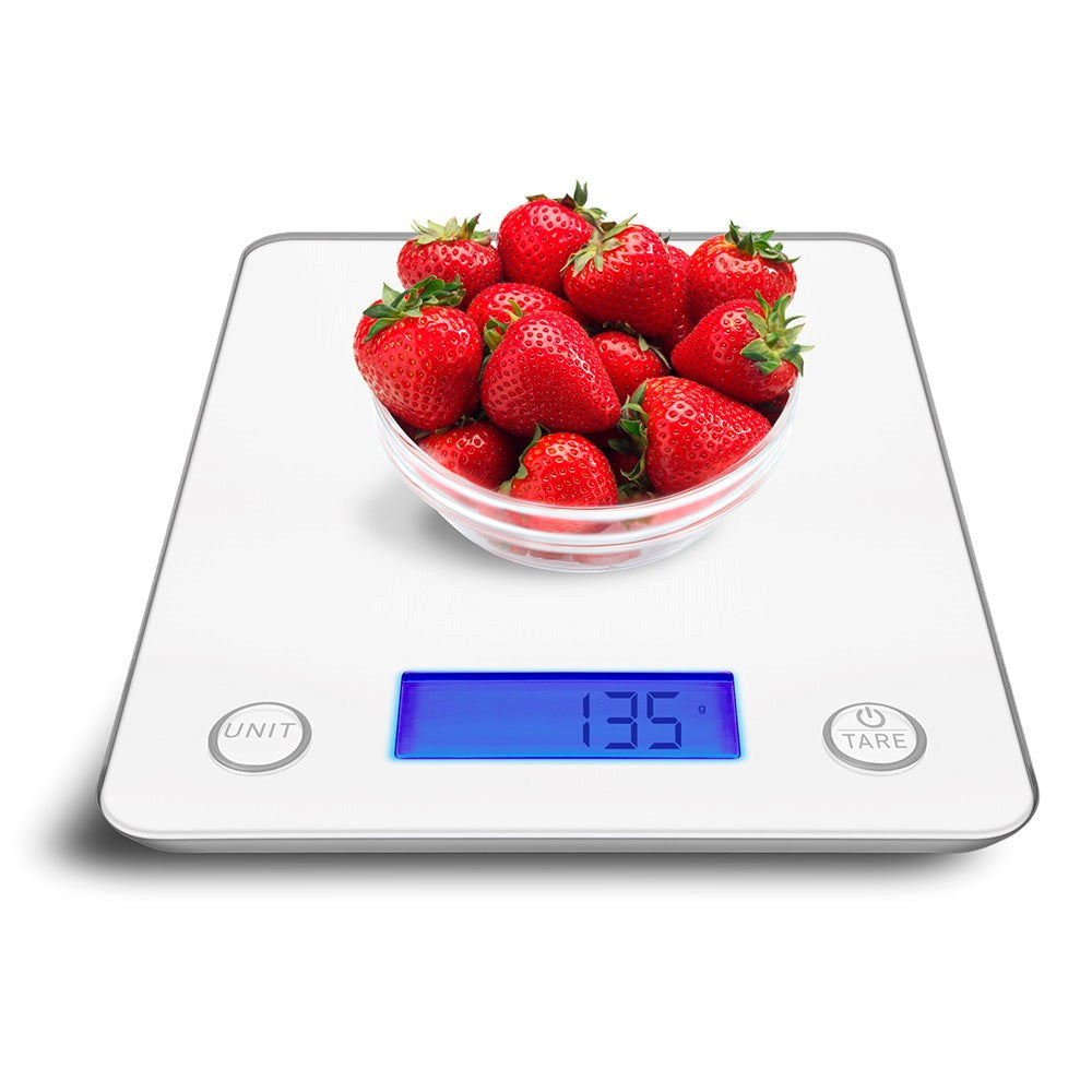 SBS Kitchen Scale with Nutritional Information - White