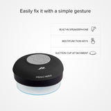 Music Hero Bluetooth Speaker with Suction Cup - Black