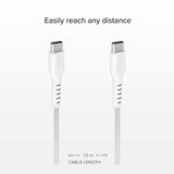 SBS USB-C to USB-C Cable - 1.5 Meter - 480 Mbit/s - White