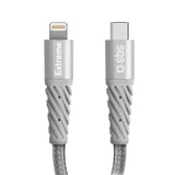 SBS Extreme Collection USB-C to Lightning Braided Aramid Fiber Cable - 1.5 Meter - 480 Mbit/s - Black