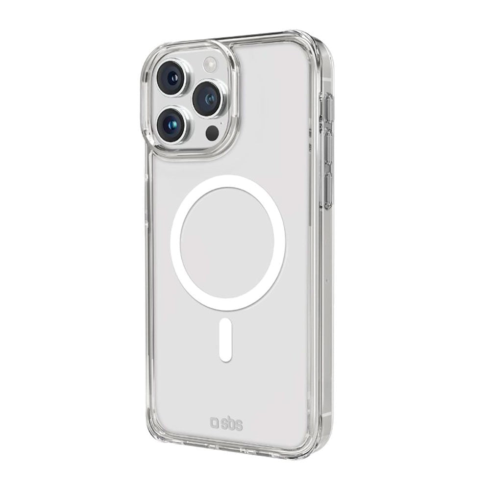 iPhone 15 Pro Max SBS Light Mag Case - MagSafe Compatible - Transparent