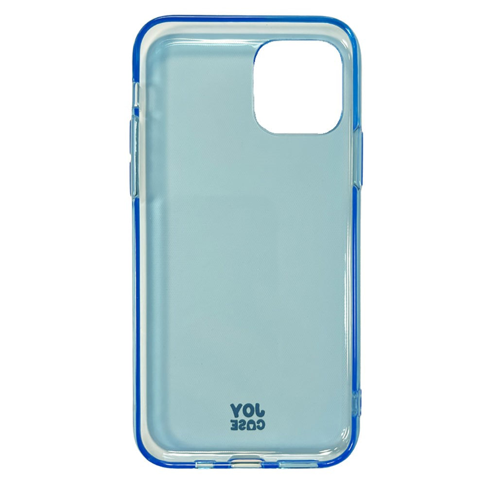 iPhone 11 Pro Joy Case Flexible Plastic Case - Transparent / Blue