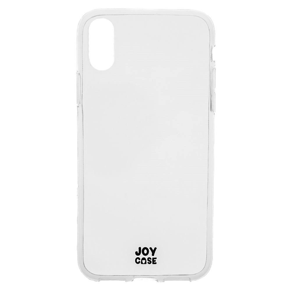 iPhone X / Xs Joy Case Flexible Plastic Case - Transparent