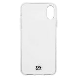 iPhone X / Xs Joy Case Flexible Plastic Case - Transparent