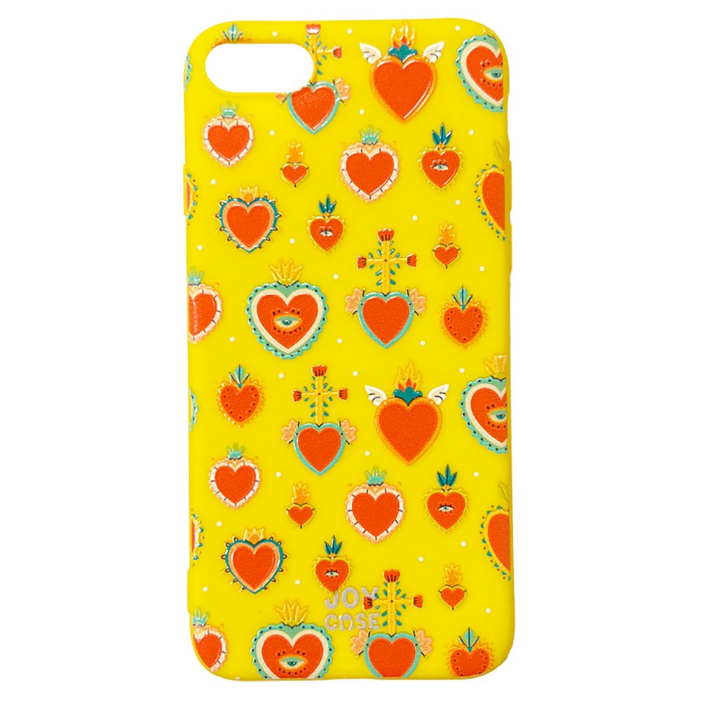 iPhone SE (2022 / 2020) / 8 / 7 Joy Case Flexible Plastic Case w. Print - Hearts & Eyes