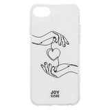 iPhone SE (2022 / 2020) / 8 / 7 Joy Case Flexible Plastic Case w. Print - Heart