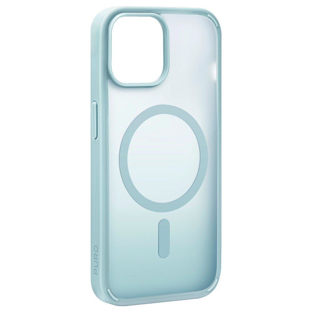 iPhone 15 Puro Gradient Case - MagSafe Compatible - Transparent / Light Green