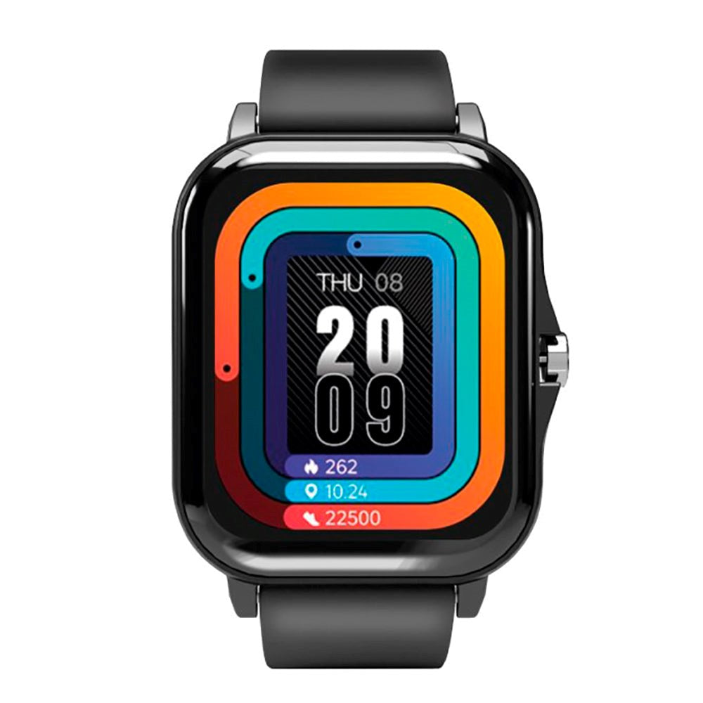 SBS Beat Air Smartwatch with. Calorie Counter and Pedometer - IP65 - Black