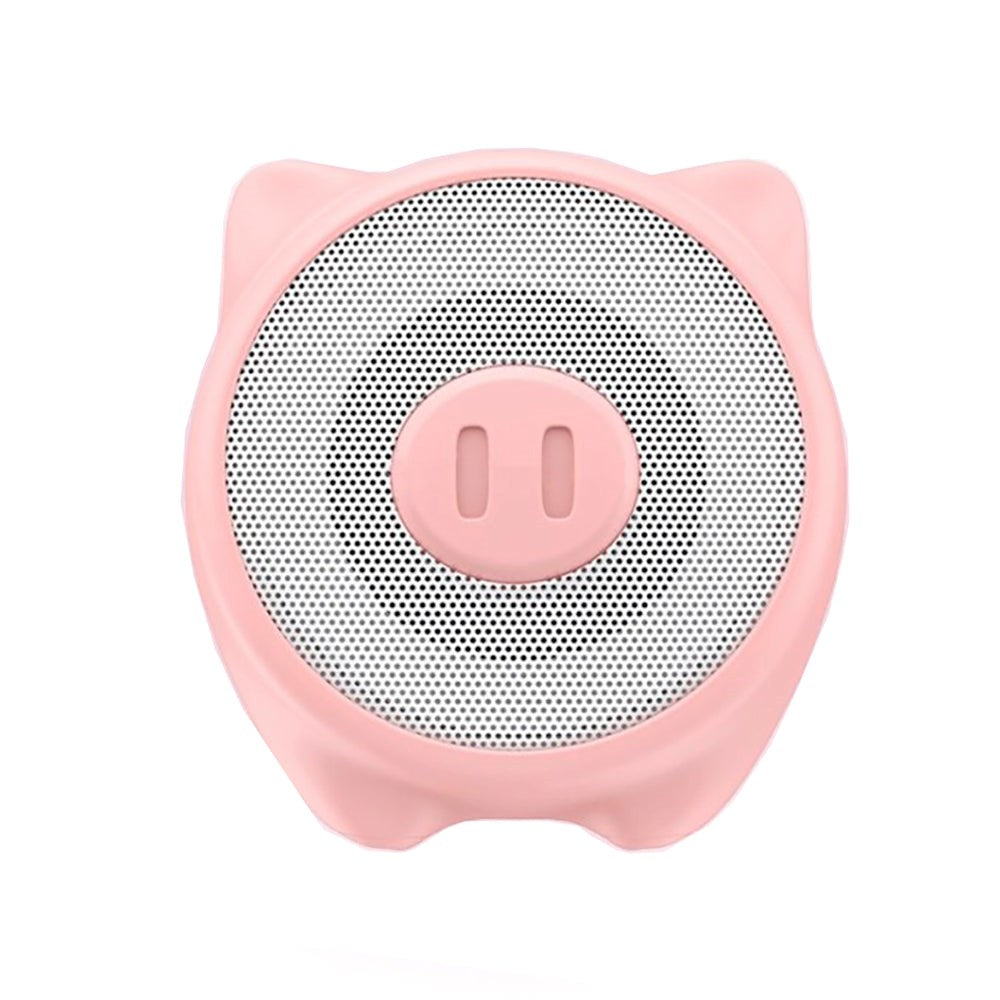 Wireless Silicone Speaker MUSIC HERO - Pink Pig