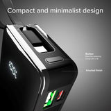 SBS - 20W LCD PowerBank with 1x USB-A & 1x USB-C - 10.000 mAh - Black