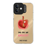 Case&Me - Emily in Paris iPhone 16 Plus Case - Paris Love Keychain