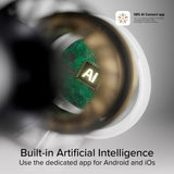 SBS - True Wireless Headphones with AI - White