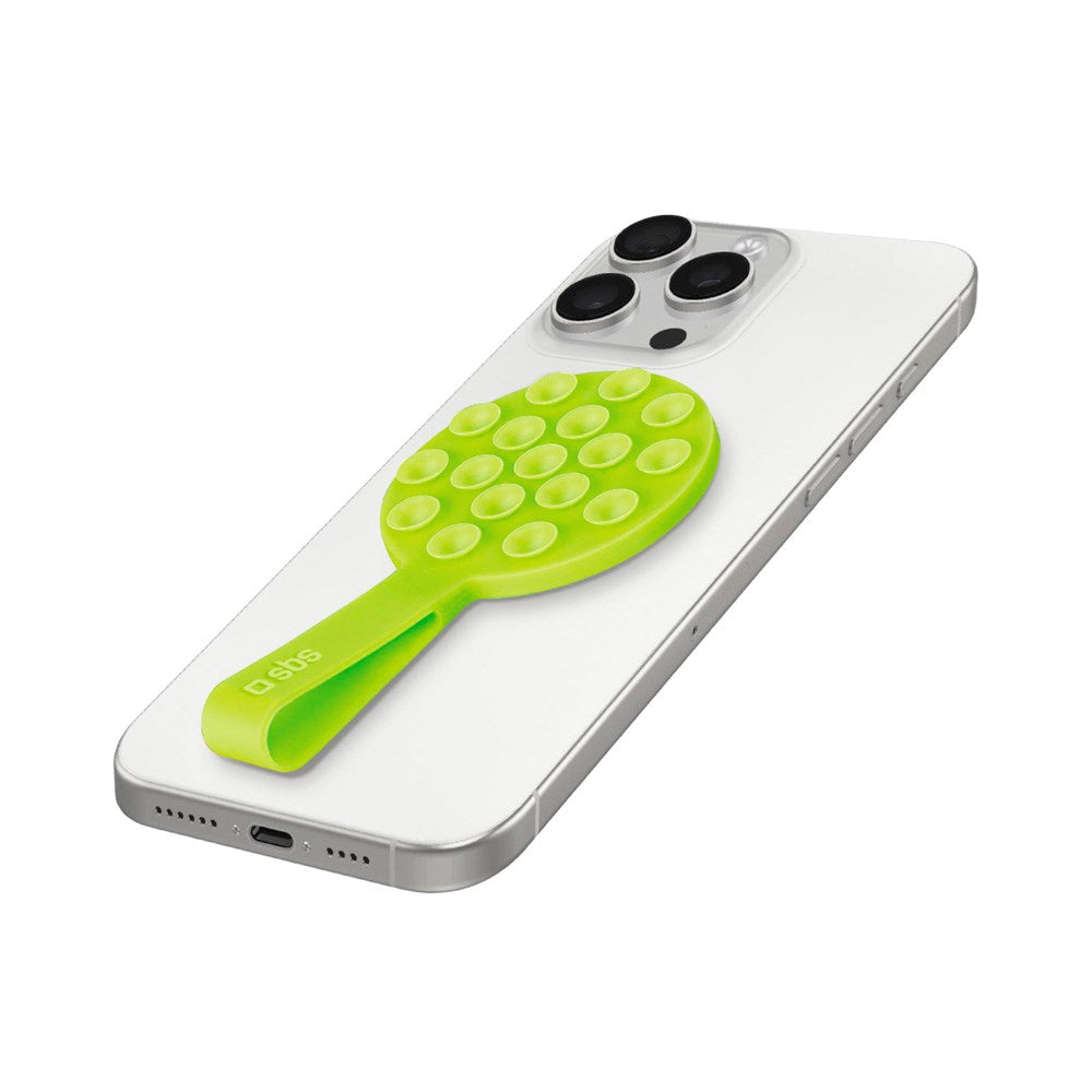 SBS Silicone Suction Cup Phone Holder - MagSafe Compatible - Green