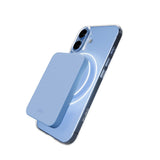 iPhone 17 PURO LITE MAG Hybrid Case - MagSafe Compatible - Transparent / Blue