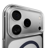 iPhone 17 Pro PURO LITE MAG Hybrid Case - MagSafe Compatible - Transparent / Blue