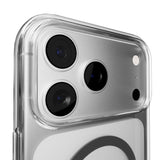 iPhone 17 Pro PURO LITE MAG Hybrid Case - MagSafe Compatible - Transparent / Gray