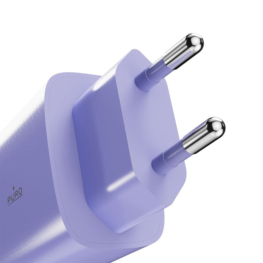 Puro Pro Lite Wall Charger 30W with 1 x USB-C & Power Delivery - Purple