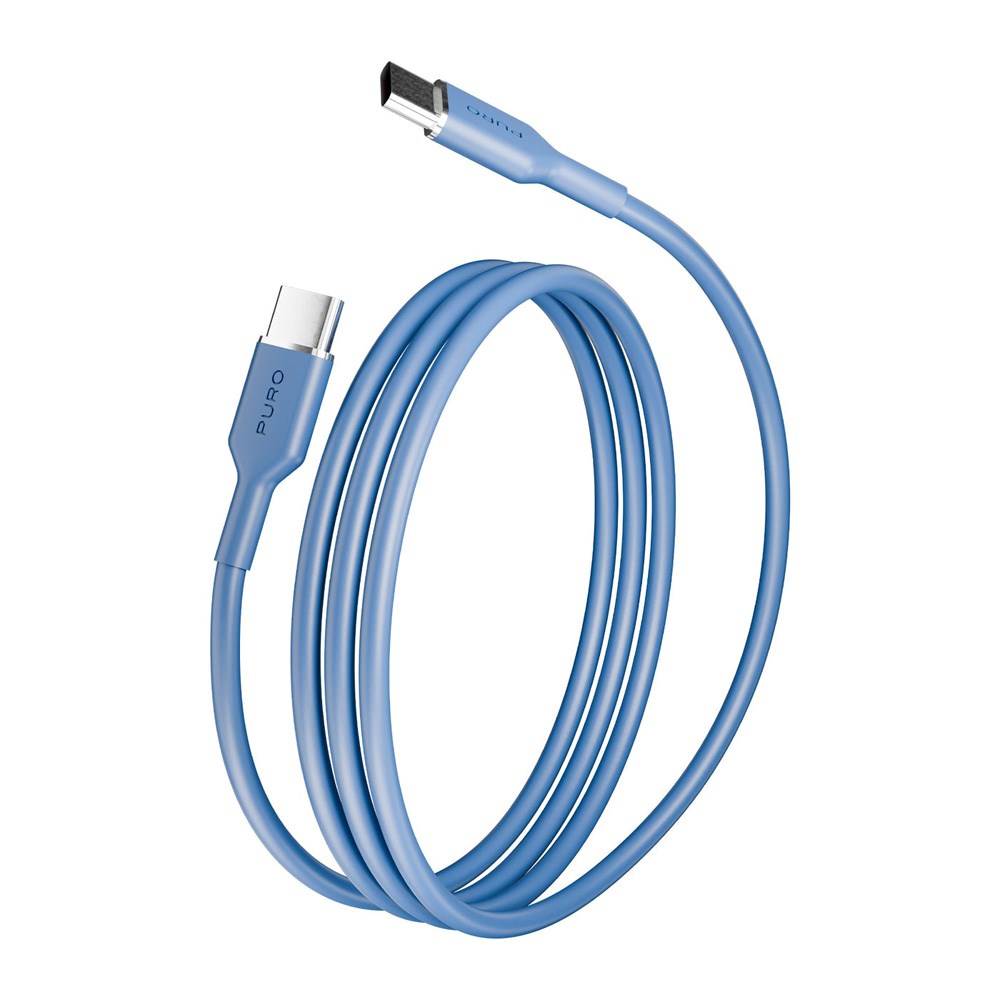 Puro ICON USB-C to USB-C Cable with 25W - 1.5m - Blue