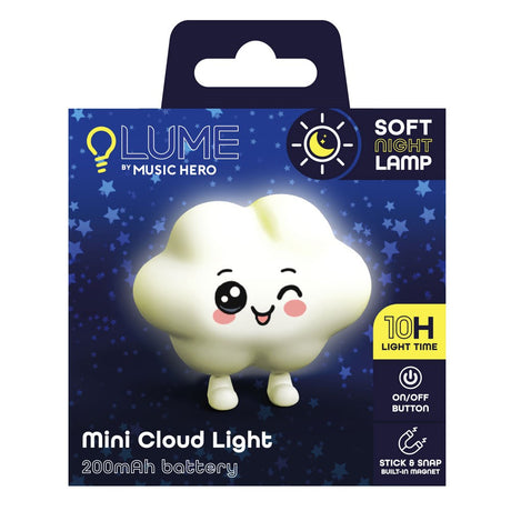 MUSIC HERO Silicone Night Light - Cloud