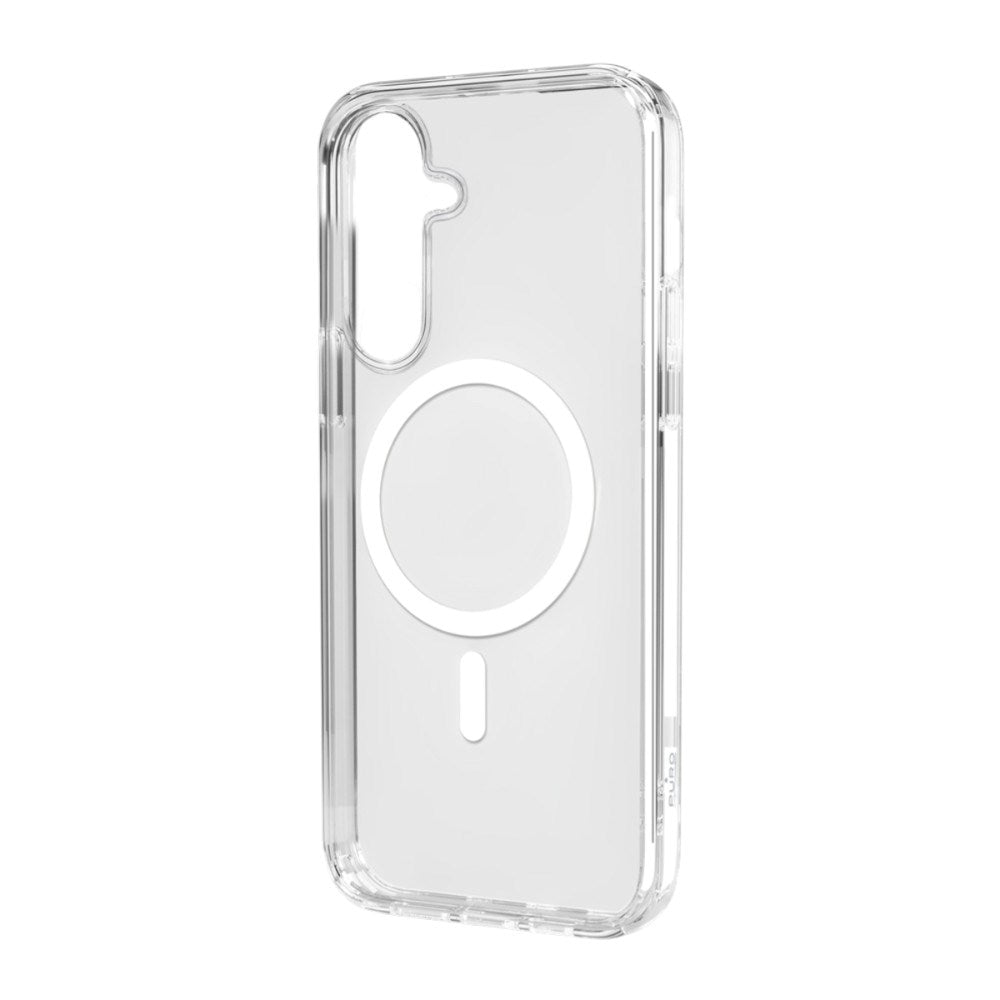 Samsung Galaxy S26 PURO LITE MAG Hybrid Case - MagSafe Compatible - Transparent