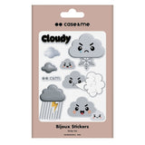 Case&Me Decorative Stickers - Grey / Cloud