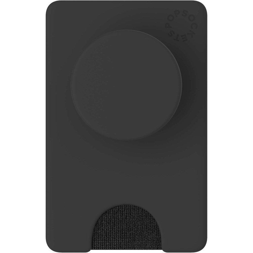 POPSOCKETS PopWallet Black MagSafe Cardholder - Stand & Grip