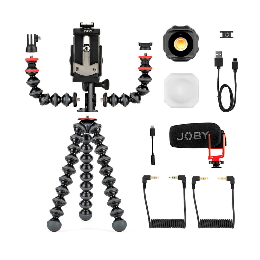 JOBY GorillaPod Advanced Kit - Stand Kit for Smartphone - Black