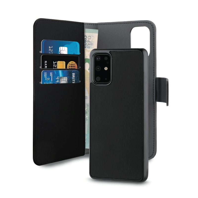 Huawei P40 Case Puro Wallet Detachable 2-In-1 Black