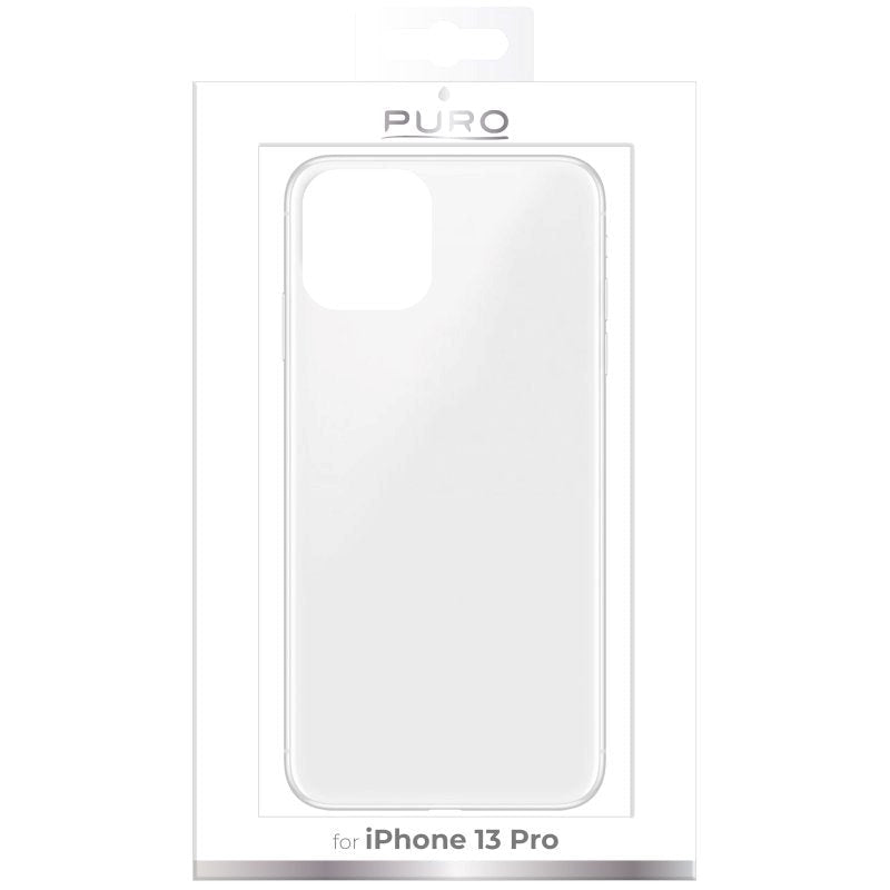 iPhone 13 Pro Puro "NUDE" Ultra Slim Case 0.3mm Transparent