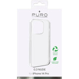 iPhone 14 Pro Puro "NUDE" Ultra Slim Case 0.3mm - Transparent