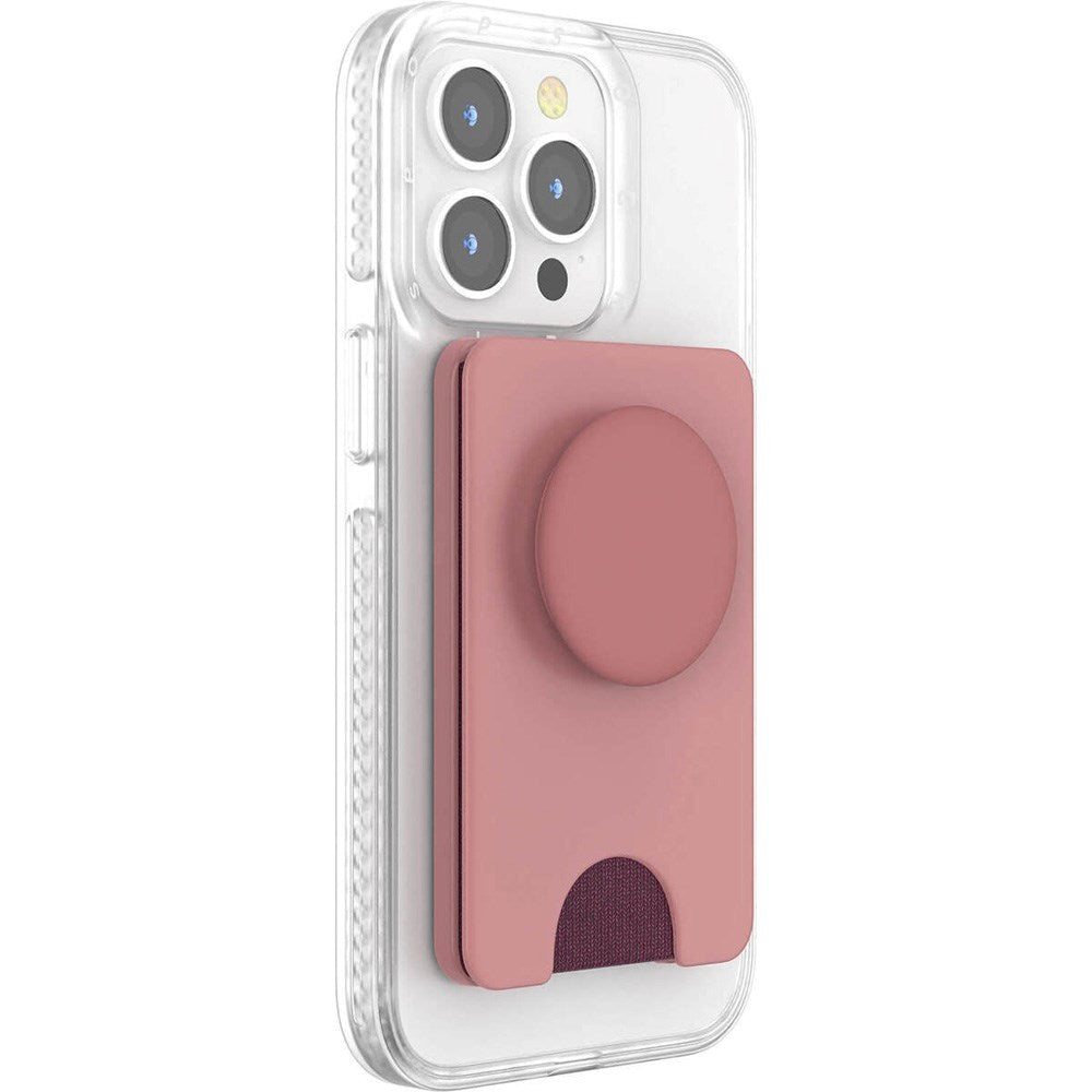 POPSOCKETS PopWallet Clay MagSafe Cardholder - Stand & Grip