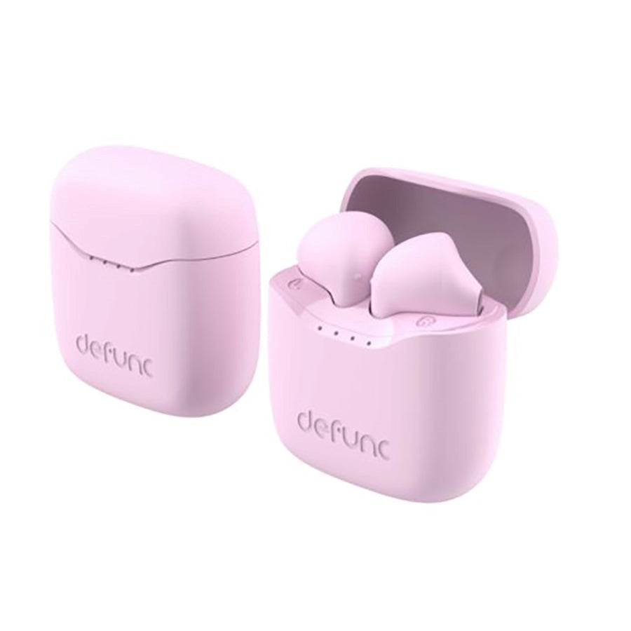 Defunc True Lite Bluetooth Headphones w. Charging Case - Pink