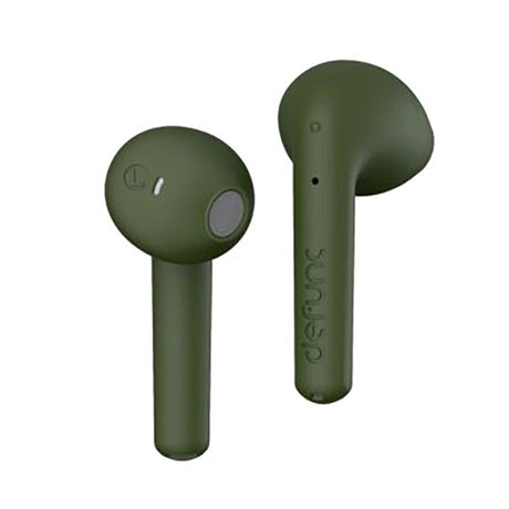 Defunc True Lite Bluetooth Headphones w. Charging Case - Green