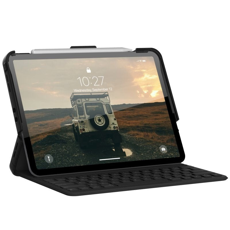 iPad Pro 12.9" (2022/2021/2020/2018) Urban Armor Gear - UAG - Scout Series - Use With Apple Smart Keyboard - Black