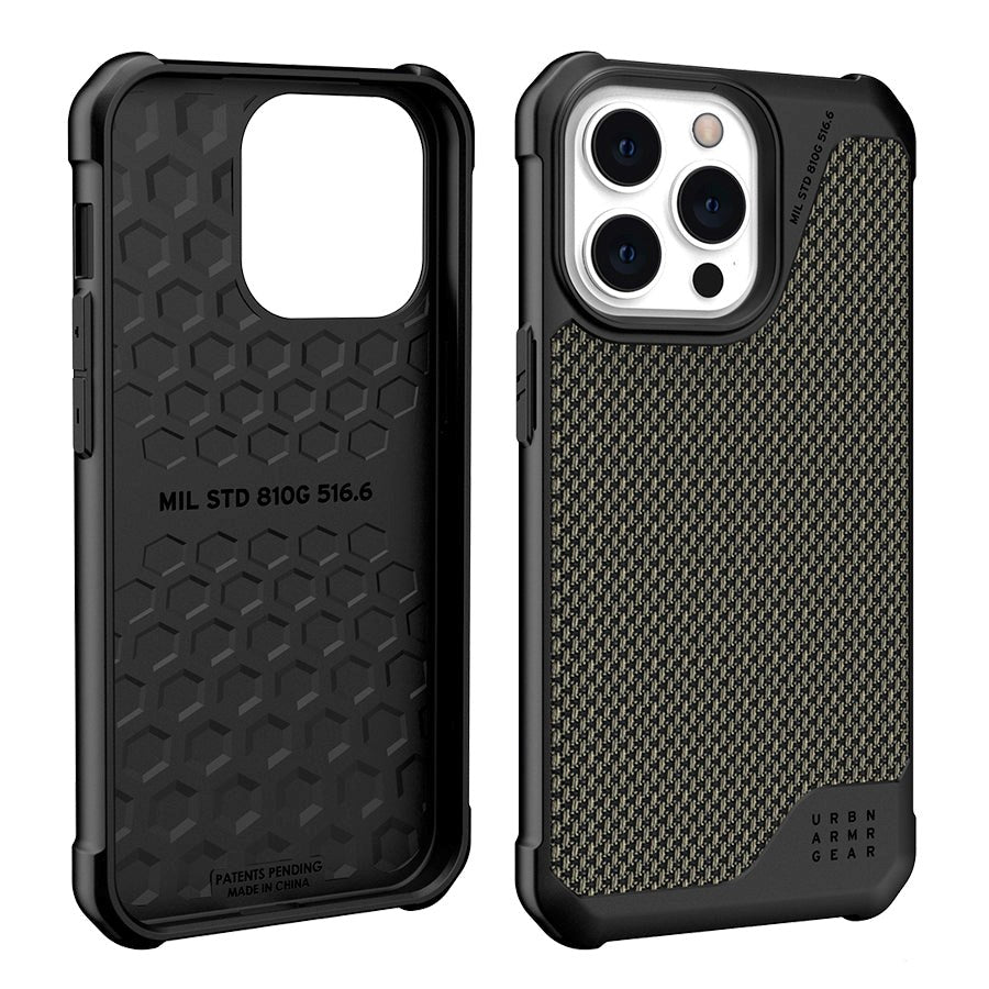 iPhone 13 Pro UAG METROPOLIS LT Series Case - Kevlar - Olive (DEMO)