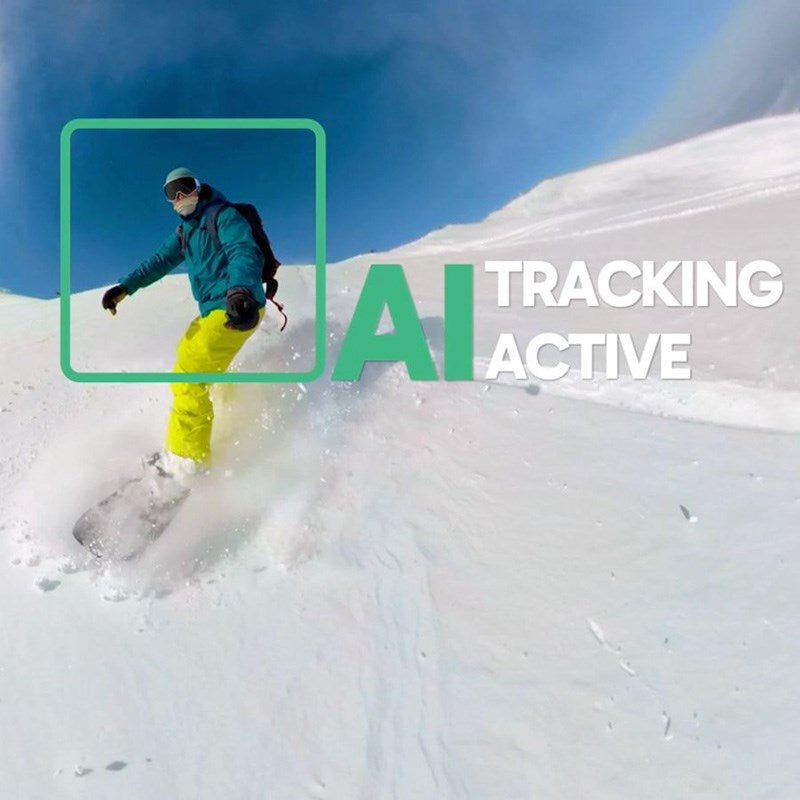 AKASO Bundle with 360 Degree Action Camera 5.7K & Accessories - Black