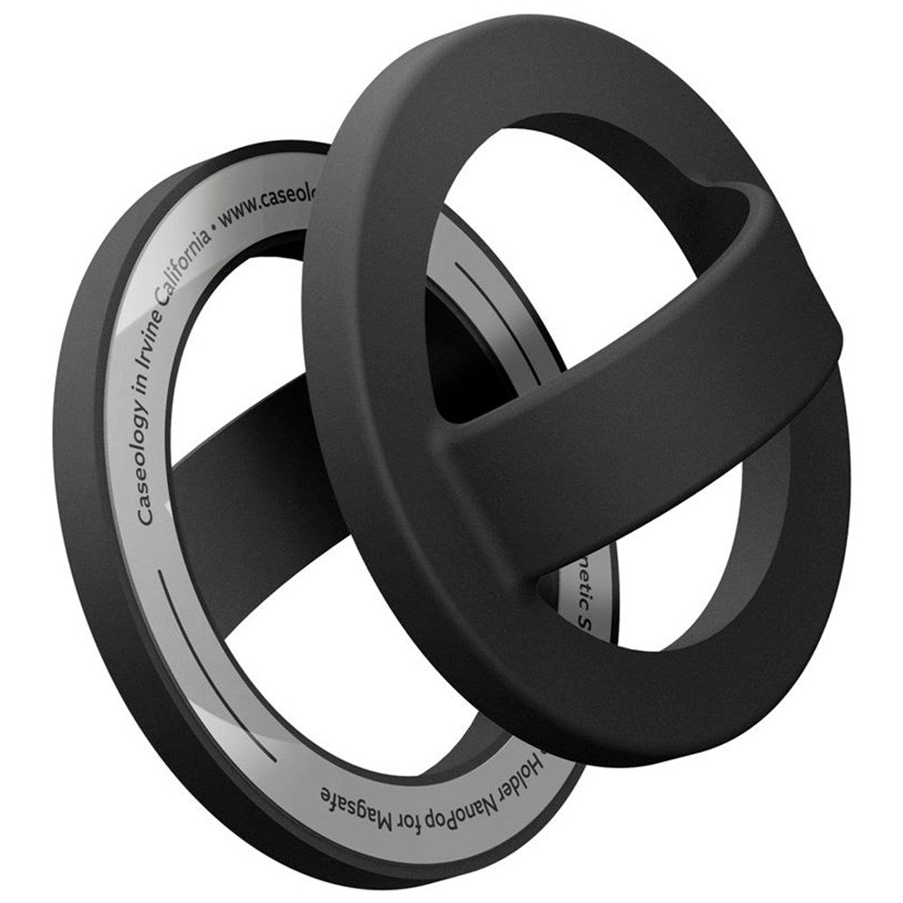 Spigen Nano Pop Magnetic Finger Ring - MagSafe Compatible - Black