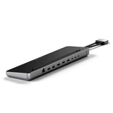 Satechi Dual Dock Stand - USB-C MultiPort Hub - Gray / Black