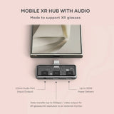 Satechi Mobile XR Hub with Audio - Space Grey