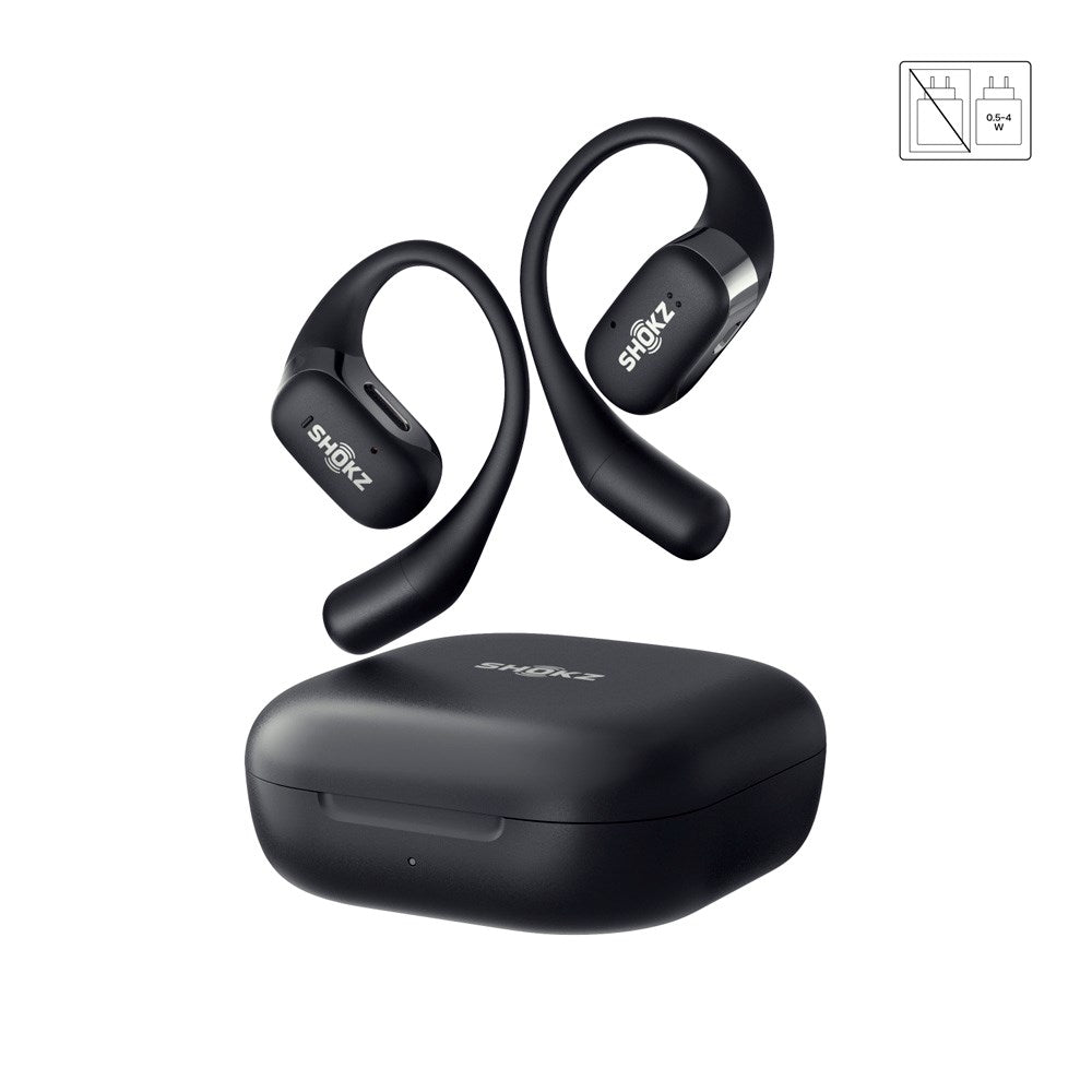 Shokz OpenFit True Wireless Headphones - Black